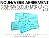 Noun & Verb Agreement Task Cards
