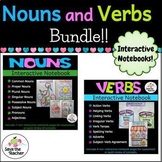 Nouns, Verbs, Interactive Notebook Bundle