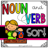 Noun & Verb Sort Activity- ELA Task Cards- Anchor Charts