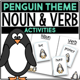 Noun & Verb Sorting Cards & Sentence Writing Activities Pe