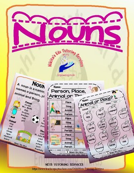 noun worksheets by nets tutoring services teachers pay teachers