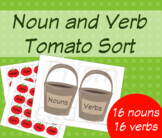 Noun and Verb Vegetable Garden Sort