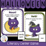 Halloween Noun or Verb? A Halloween Literacy Center Game