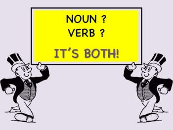 Preview of Noun or Verb?  It's BOTH!  BOOM CARDS