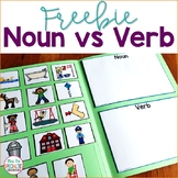 Noun versus Verb Sorting FREEBIE