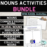 Nouns Activities Bundle - Worksheets, Anchor Charts, Task 