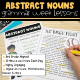 Nouns Activities and Lesson Plans - Abstract Noun Version