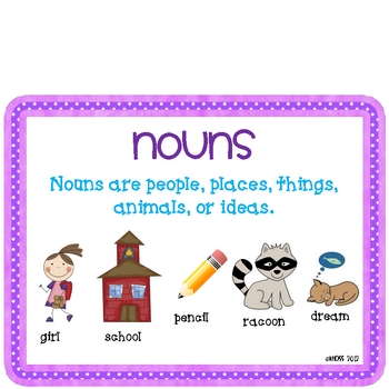 nouns activity pack meets common core by creative