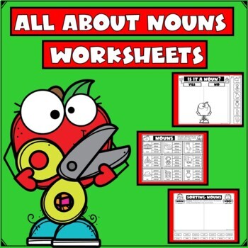 Preview of Nouns | All About Nouns Worksheets