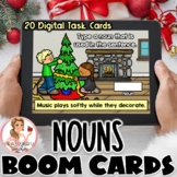 Nouns BOOM Cards | Holiday Themed | Digital Task Cards | L3.1a