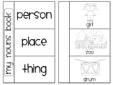 Nouns Book (Person Place Thing Sorting Activity)