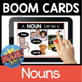 Nouns Boom Cards - Grammar and Parts of Speech Digital Task Cards