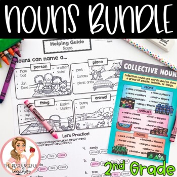 Preview of Nouns Bundle | 2nd Grade