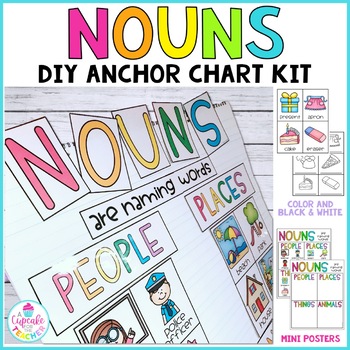 Preview of Nouns DIY Anchor Chart Kit