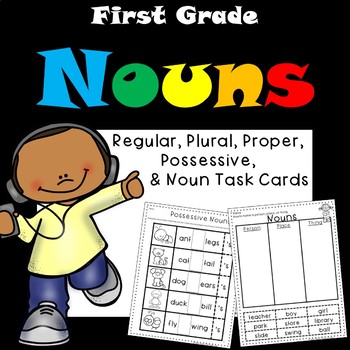 Preview of Nouns for First Grade