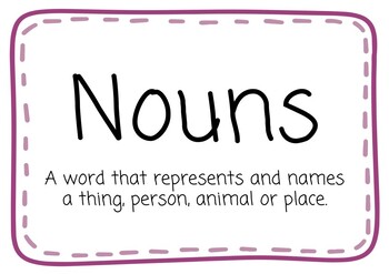 Nouns Flashcards by ohhellosiggo | TPT