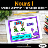 Nouns Grammar Practice | 1st Grade Grammar Activities