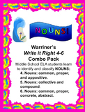Nouns--Identify and Classify: Warriner's Write it Right 4-6