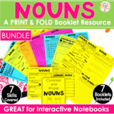 Nouns Interactive Notebook: Common, Proper, Plural, Irregu