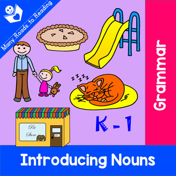 Preview of Nouns Introduction Grades K-3