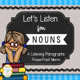 Nouns Listening Activity