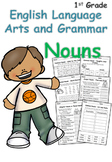 First Grade Nouns No Prep Printables