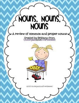 Preview of Nouns, Nouns, Nouns: Common and Proper Noun Review