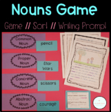 Nouns: Nouns Sort  Nouns Game Nouns Writing Prompt