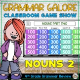 Nouns Part 2 PowerPoint Game Show for 4th Grade