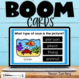 Nouns Person, Place, Thing, or Animal Boom Cards