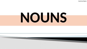 Preview of Nouns (PowerPoint Presentation)