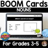 Nouns SELF-GRADING BOOM Deck -Grades 3-5: Set of 24 Cards