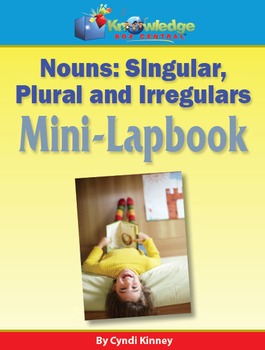 Preview of Nouns - Singular, Plural, & Irregulars Mini-Lapbook / Interactive Notebook