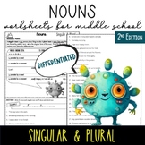 Nouns: Singular and Plural - Grammar Worksheets