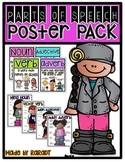 Nouns, Verbs, Adjectives, Adverbs Posters
