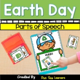 Nouns Verbs Adjectives | Earth Day Center and Worksheets | April