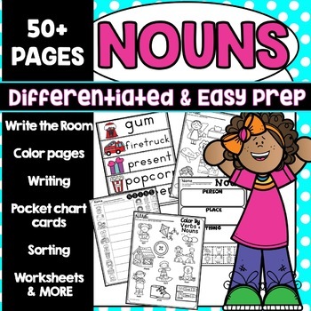 Preview of Nouns Worksheets