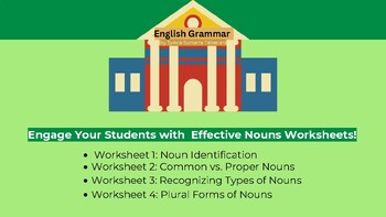 Preview of Nouns Worksheets