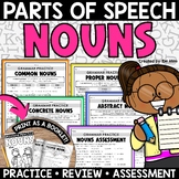 Nouns Worksheets Grammar Activities Parts of Speech Practi