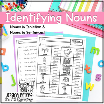 https://ecdn.teacherspayteachers.com/thumbitem/Nouns-Worksheets-Identifying-Nouns-in-Isolation-in-Sentences-8200914-1676903408/original-8200914-1.jpg