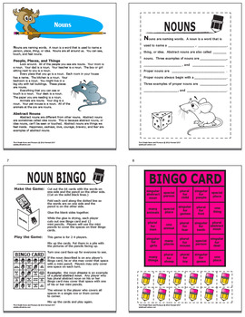 nouns pronouns activities 4 lessons color game nouns pronouns