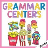 Nouns and Verbs Grammar Centers Bundle | Parts of Speech A