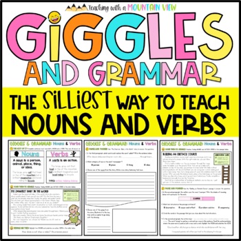 Preview of Nouns and Verbs Grammar Worksheets
