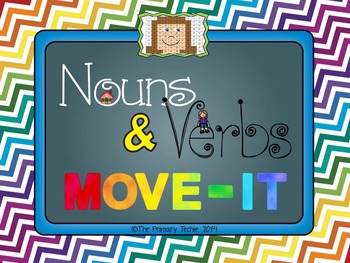 Preview of Nouns and Verbs MOVE IT!