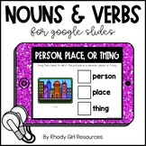 Nouns and Verbs for Google Slides