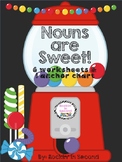 Nouns are Sweet Activities & Anchor Chart Common Core Aligned