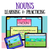 Nouns learning and practicing