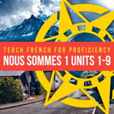 Nous sommes 1 Units 1-9 | Novice French Curriculum | Profi