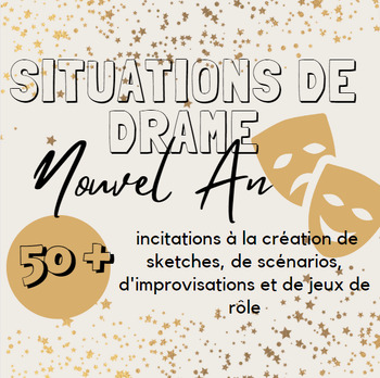 Preview of Nouvel An - jeux de rôle, sketches, scénarios et improvisations - drame, théâtre