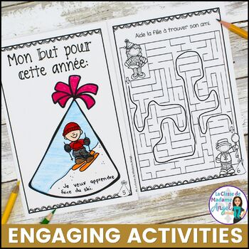 French New Years Activity (Nouvelle Annee) le nouvel an (Game